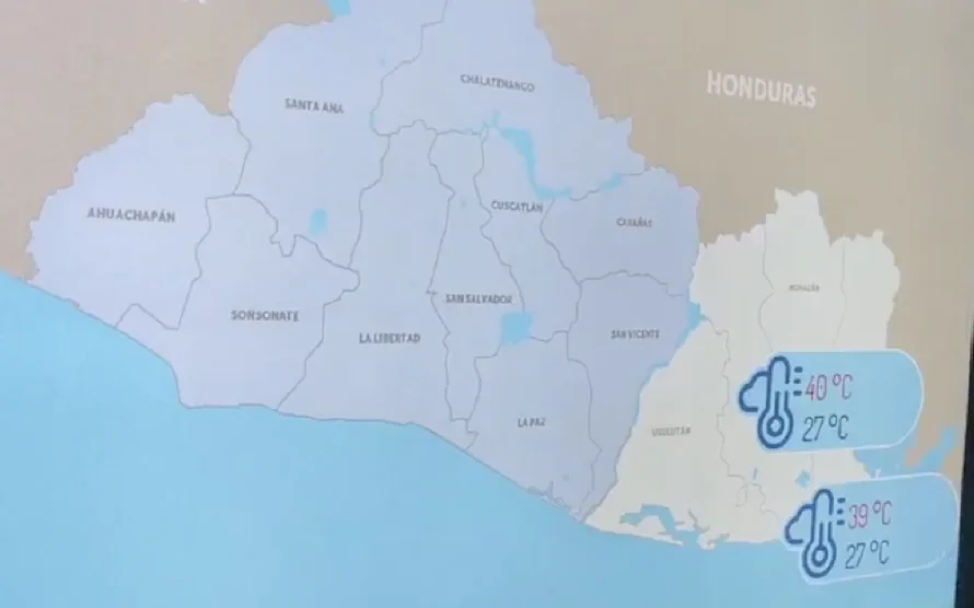 MARN advierte que continuará calor extremo este sábado en El Salvador