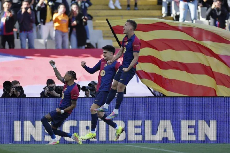 Barcelona culmina remontada de campeonato ante un gran Celta: técnico habla de "mala lectura"