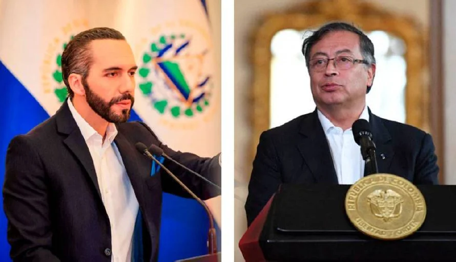 Petro pide a Bukele que le entregue a los colombianos que "tienen en sus cárceles" en El Salvador