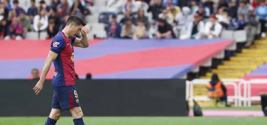 Lewandowski sufre una lesión en el semitendinoso del muslo izquierdo