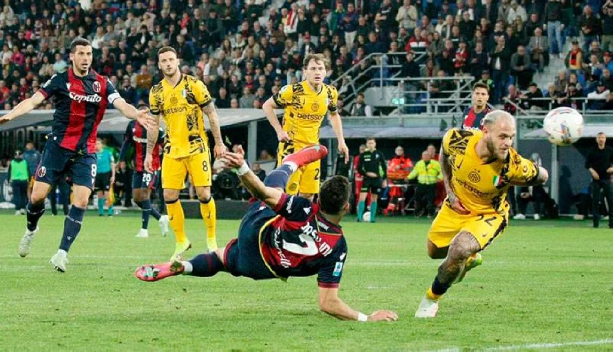 El Inter cae ante Bolonia y complica el "scudetto"