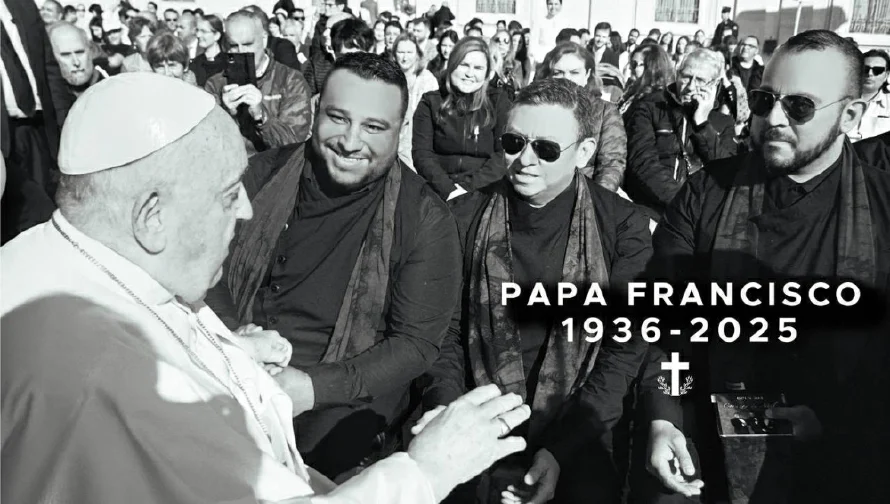 Opus 503, el único grupo salvadoreño que se reunió con el Papa Francisco