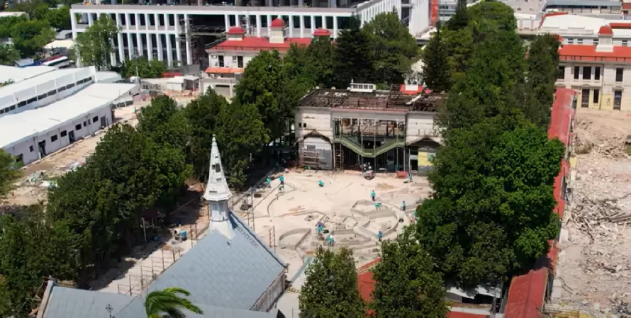 Drone revela las cinco estructuras que serían conservadas del antiguo Hospital Rosales