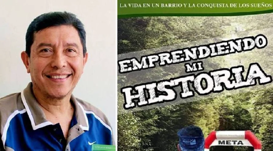 Emprendiendo mi historia", el libro del profesor salvadoreño desaparecido Kike Peña