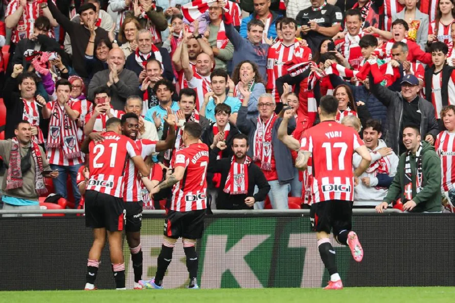 Athletic vence con lo justo y se acerca a la Champions; Las Palmas cae con la frente en alto