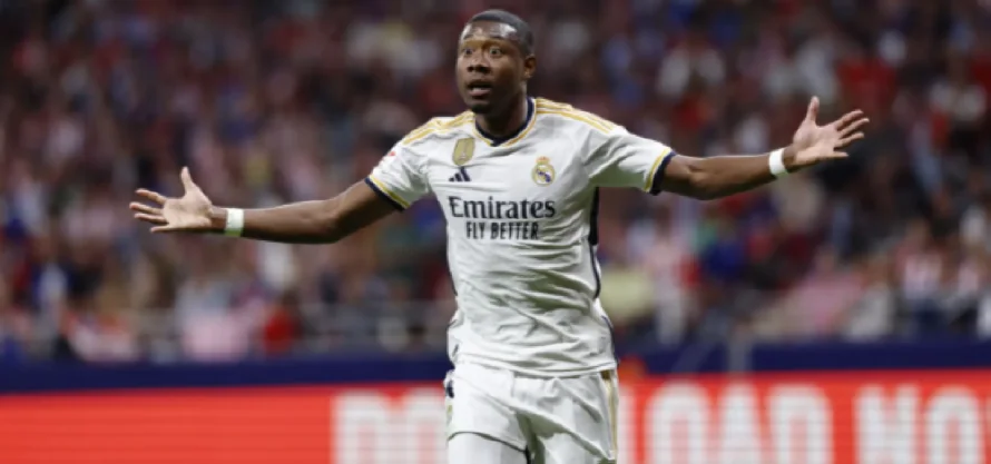 David Alaba, duda para la final de Copa del Rey