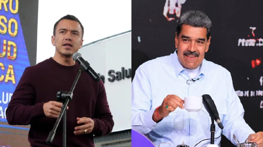 Maduro insiste en que hubo un "tremendo fraude" en Ecuador con la reelección de Noboa