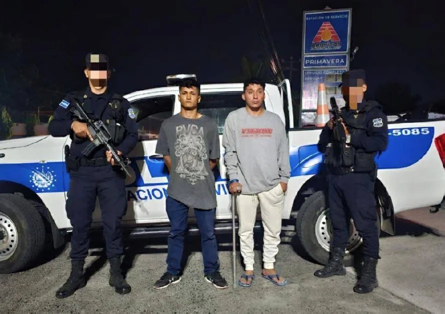 Arrestan a presuntos responsables de vapulear a un joven en Apopa