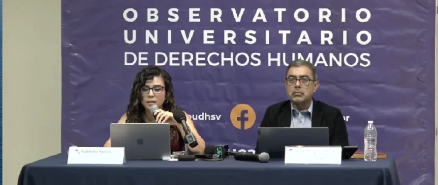 OUDH de la UCA señala disminución de homicidios pero advierte avance a "autocracia cerrada"