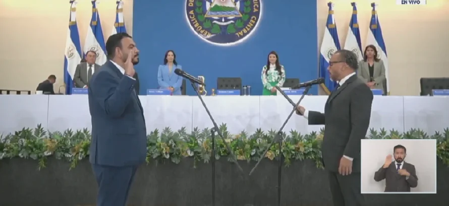 Reeligen a René Escobar como procurador 2025-2028 en medio de polémica por su papel en el régimen de excepción