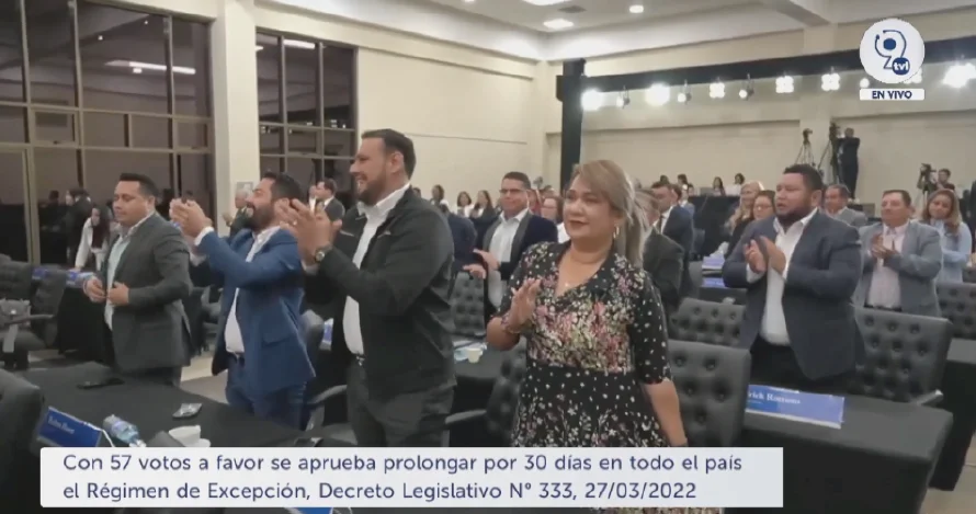 Asamblea aprueba la 38ª prórroga del régimen de excepción con discusión por votos