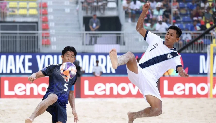 Guatemala cae 6-2 ante Japón en el partido inaugural del mundial de fútbol playa Seychelles 2025