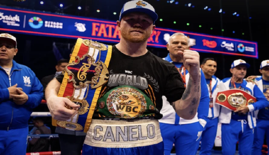 El "Canelo" Álvarez no tuvo rival y se proclama el campeón absoluto de las 168 libras