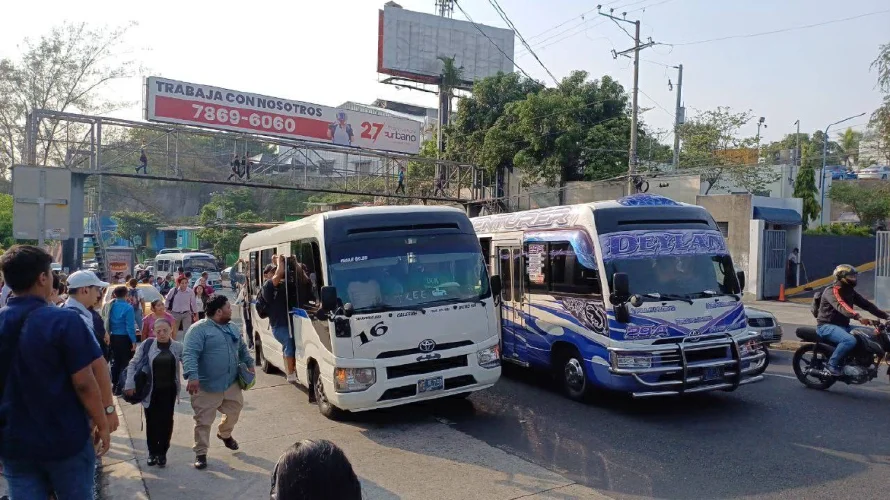 Mesa Nacional de Transporte pide a Bukele "clemencia" y la "pronta liberación" de empresarios detenidos