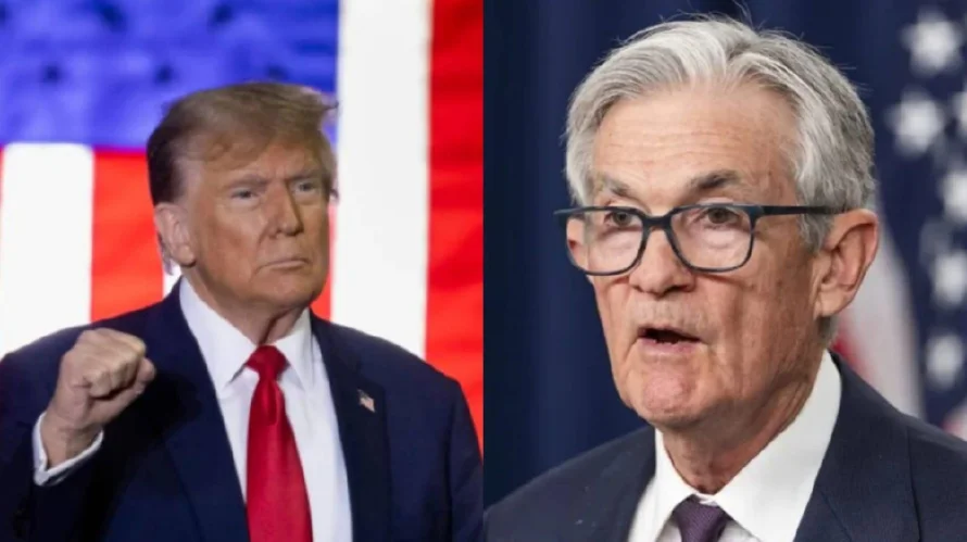 Trump llama "necio" al presidente de la Fed después de anunciar que no bajará los tipos