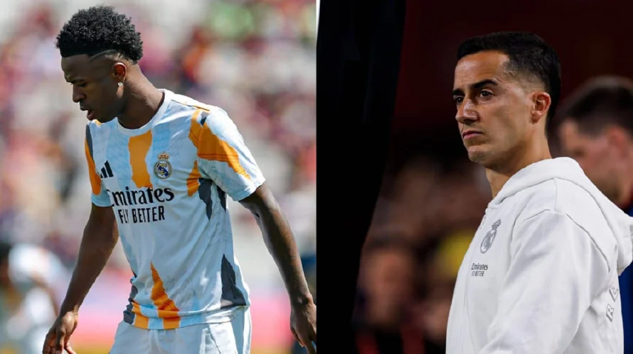 Vinícius y Lucas Vázquez, lesionados, amplían a nueve las bajas del Real Madrid