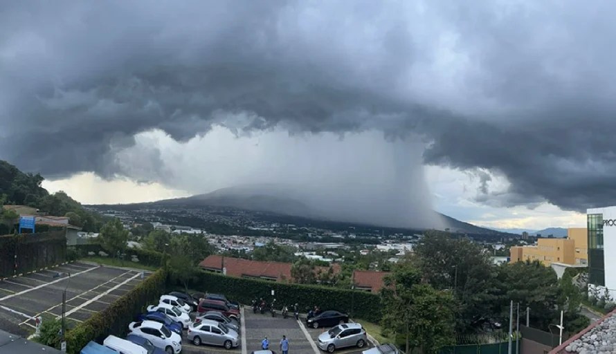 Esperan tormentas en la tarde de este miércoles