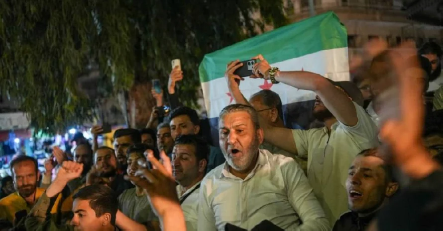 Los sirios celebran en las calles el anuncio de Trump de levantar las sanciones