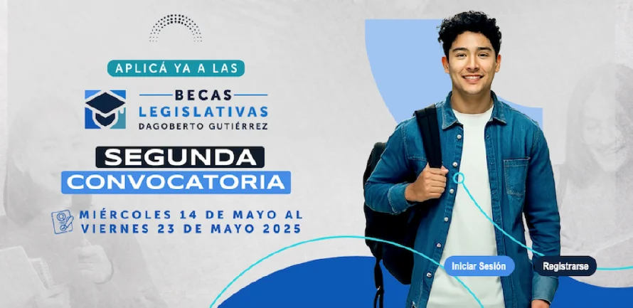 Asamblea hace segunda convocatoria para becas "Dagoberto Gutiérrez": ¿cuáles son los requisitos?