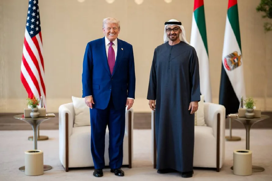 Trump invita al presidente de Emiratos Árabes Unidos a visitar la Casa Blanca