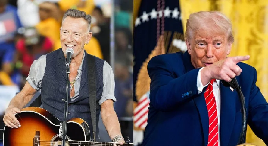 Trump llama "imbécil prepotente" a Bruce Springsteen tras sus críticas en el escenario