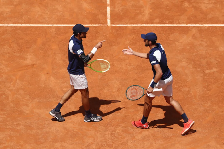 Marcelo Arévalo, a la final del dobles de Roma junto al croata Pavic