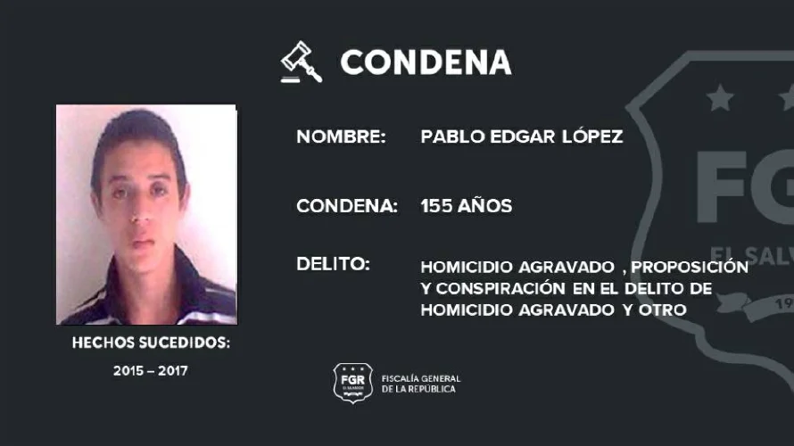 Pandilleros purgan más de 400 años de cárcel por homicidios