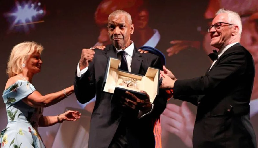 Denzel Washington gana una Palma de Oro de honor por sorpresa en Cannes