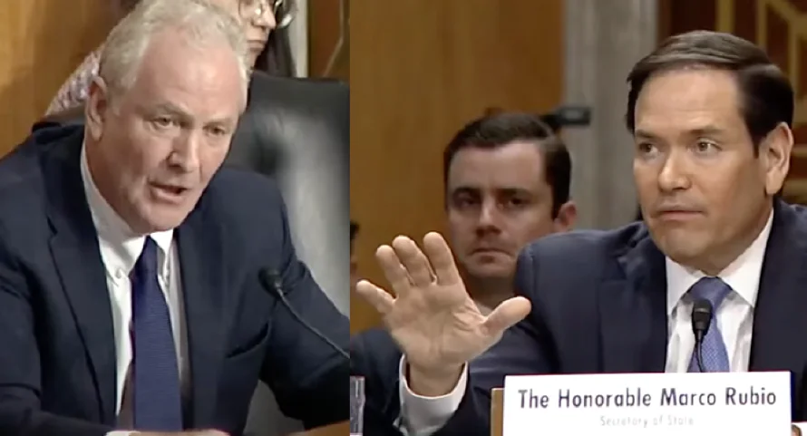 Fuerte encontronazo en el Senado de EEUU entre Marco Rubio y senador Van Hollen por El Salvador
