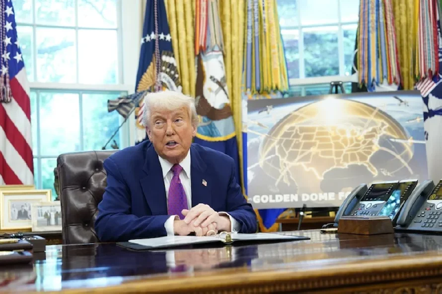 Trump anuncia la "Cúpula Dorada",un escudo antimisiles de $175,000 millones para 2029