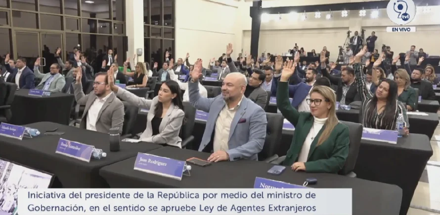 Asamblea aprueba Ley de Agentes Extranjeros, que crea un Registro de ONG y un impuesto del 30 %