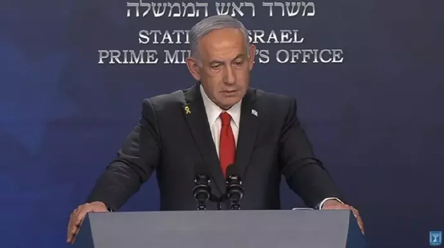 Netanyahu condiciona el fin de la guerra en Gaza a la implementación del "plan de reubicación" de Trump