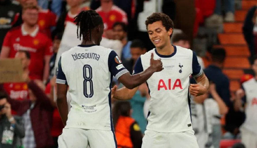 El Tottenham derrota al United y conquista la Europa league en San Mamés