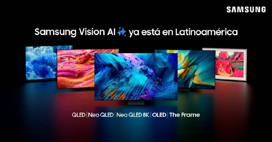 Samsung lanza línea Vision AI: televisores que anticipan gustos y rutinas de usuarios