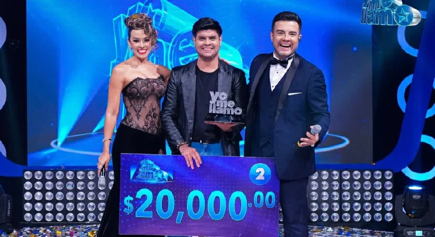 Emilio Carranza gana "Yo Me Llamo" El Salvador y TCS anuncia cuarta temporada