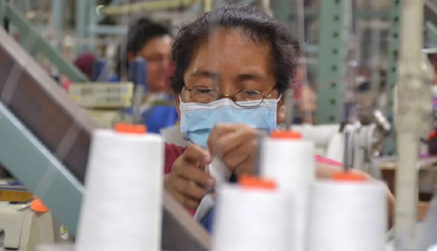 Las exportaciones de textiles han caído a su mínimo desde 1996