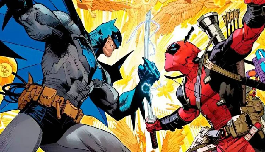 Marvel y DC anuncian crossover 20 años después con el cómic Deadpool/Batman #1