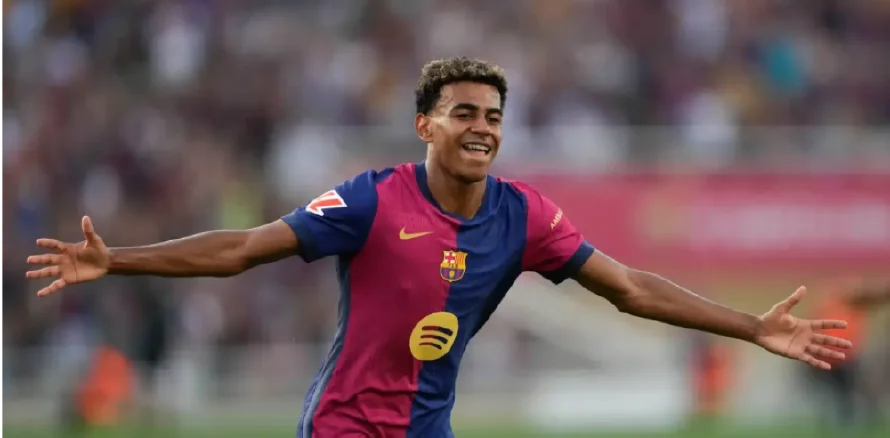 El exbarcelonista Andrés Iniesta opina que Lamine Yamal "es un talento único"
