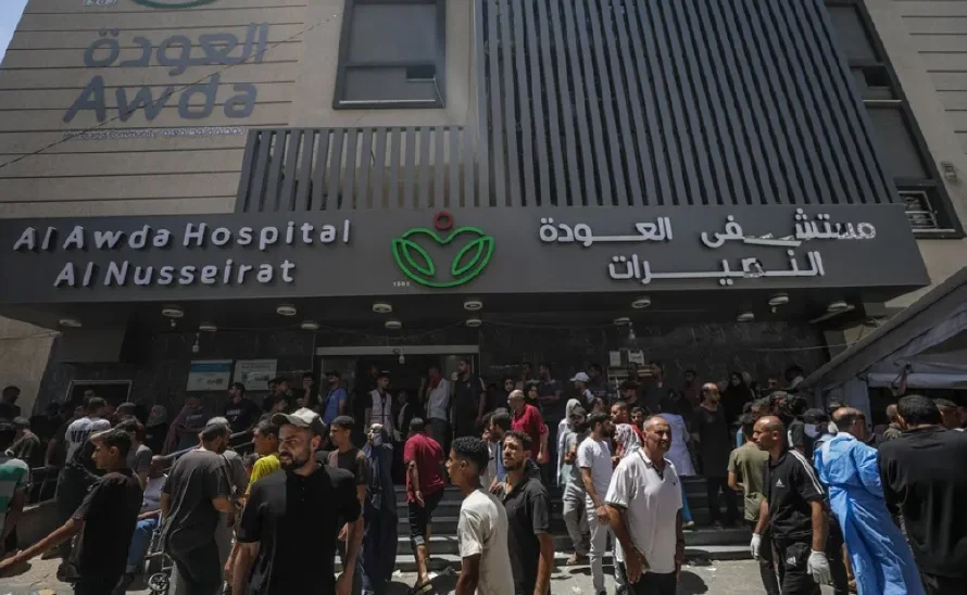 Israel ha exigido la evacuación y cierre del hospital gazatí Al Awda, denuncia Sanidad