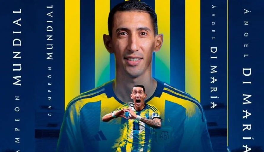 Ángel di María regresa a su primer club, el argentino Rosario Central