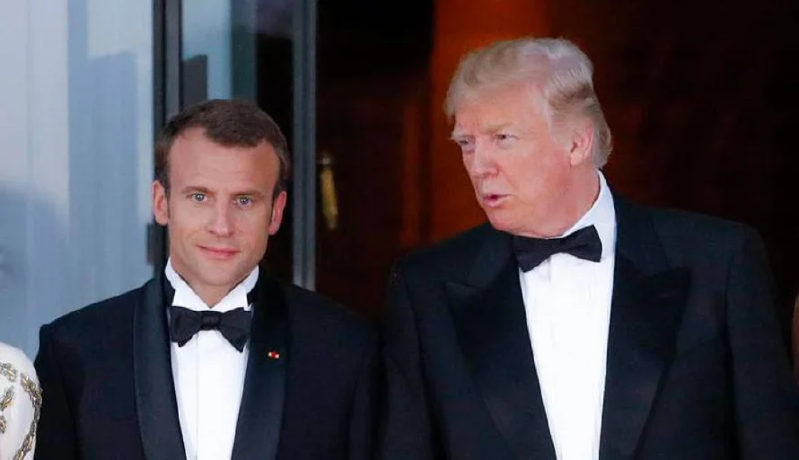 Trump aconseja a Macron tras la bofetada: "Asegúrate de que la puerta esté cerrada"