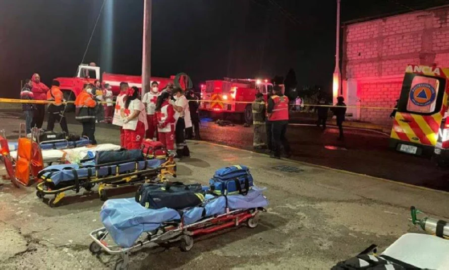Al menos 12 muertos en un incendio en un centro de rehabilitación en México
