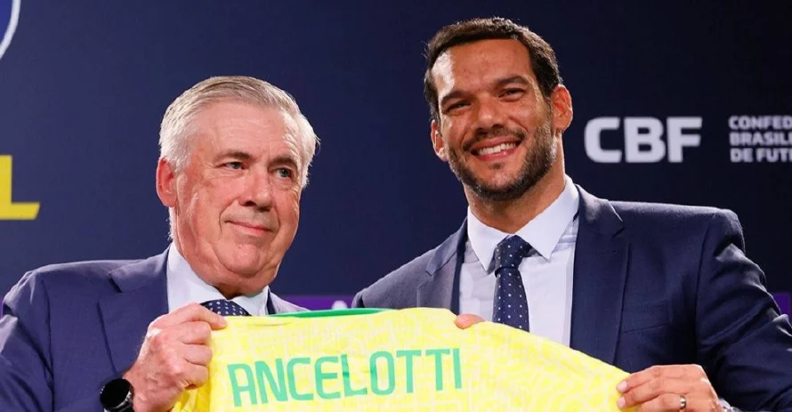 Los cinco grandes desafíos de Ancelotti al frente de la selección brasileña