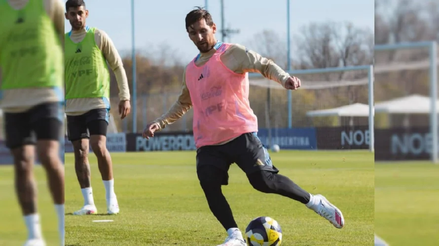Con Messi de regreso, Argentina se prepara para la doble fecha de eliminatorias