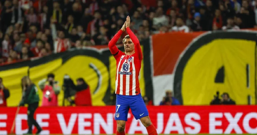 Griezmann: "Disfruto mucho con la afición y nos quedan años por seguir haciendo historia"