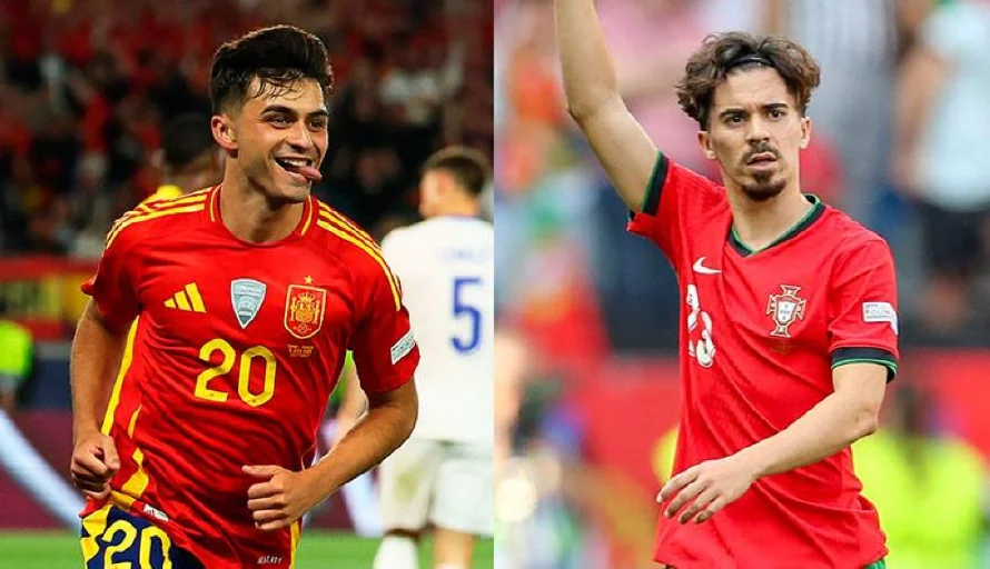 Pedri y Vitinha, el duelo entre los dos mejores centrocampistas del momento