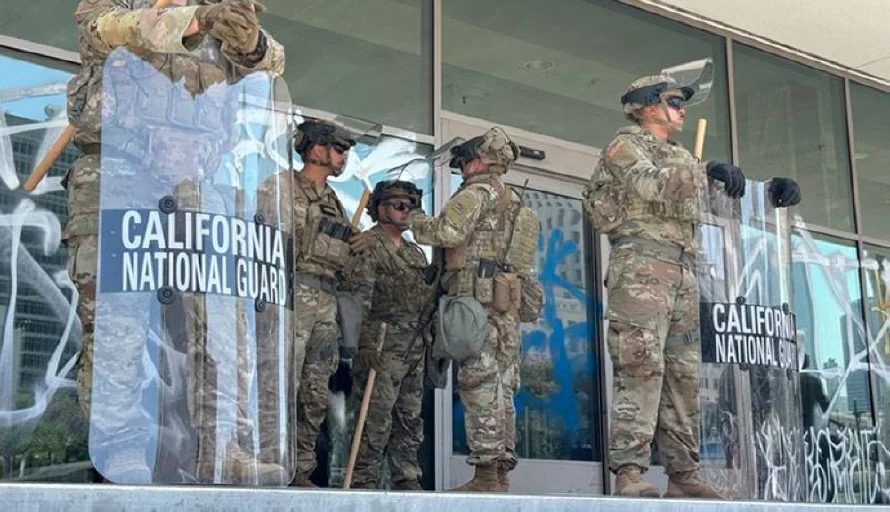 Unos 700 marines se unen al despliegue de la Guardia Nacional en Los Ángeles