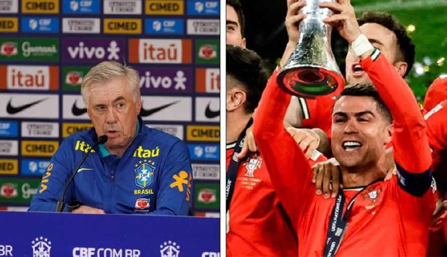 Ancelotti exalta "la leyenda" de Cristiano Ronaldo: "Podría jugar en cualquier selección"