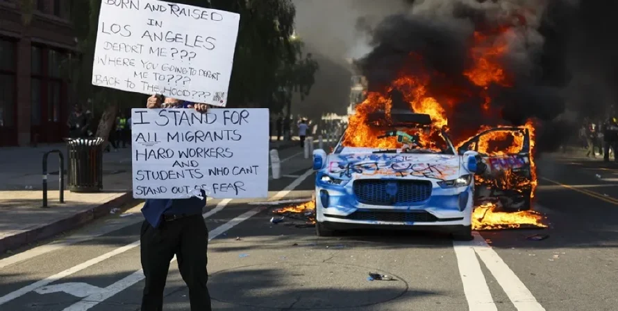 California denuncia a Trump por el despliegue "ilegal" e "incendiario" de la Guardia Nacional en Los Ángeles