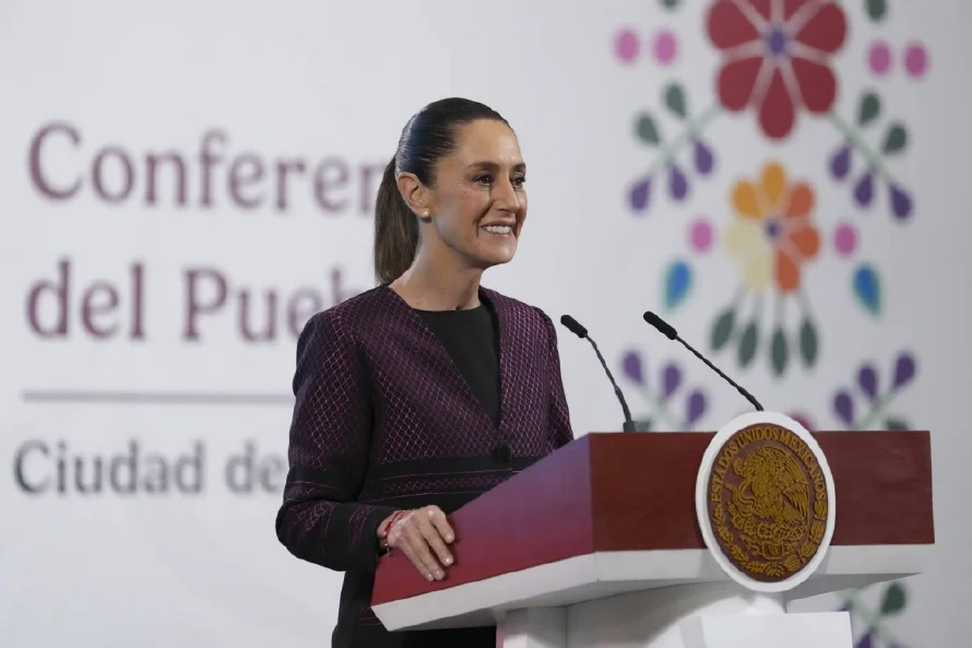 Claudia Sheinbaum expresa rechazo a redadas contra personas que "trabajan honestamente en EEUU."
